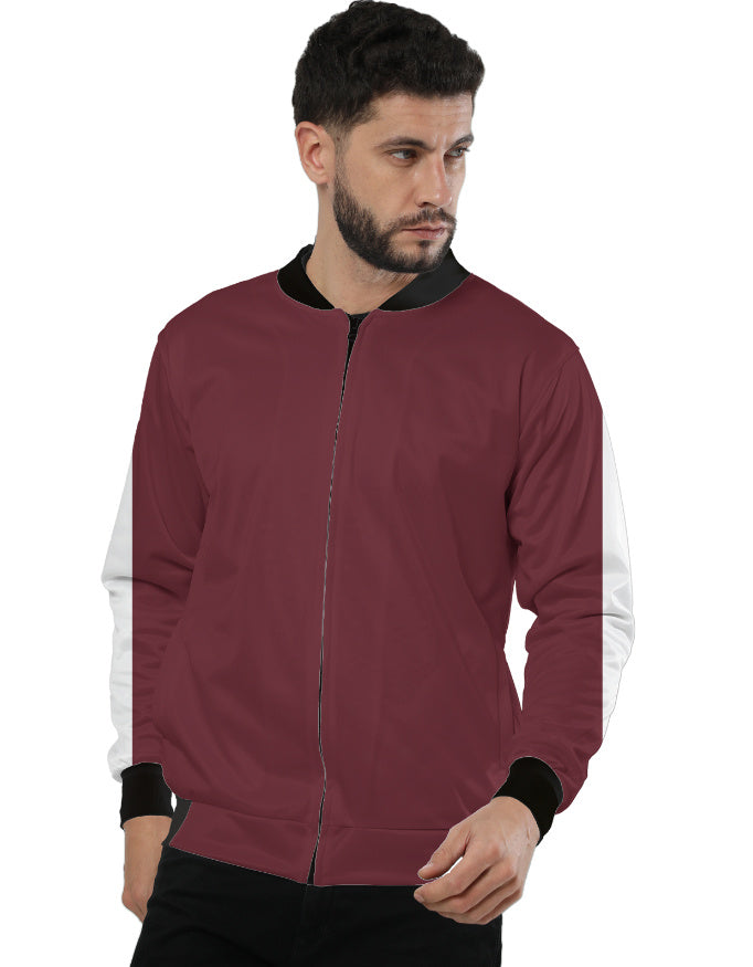 Unisex all-over print bomber jacket, view 1