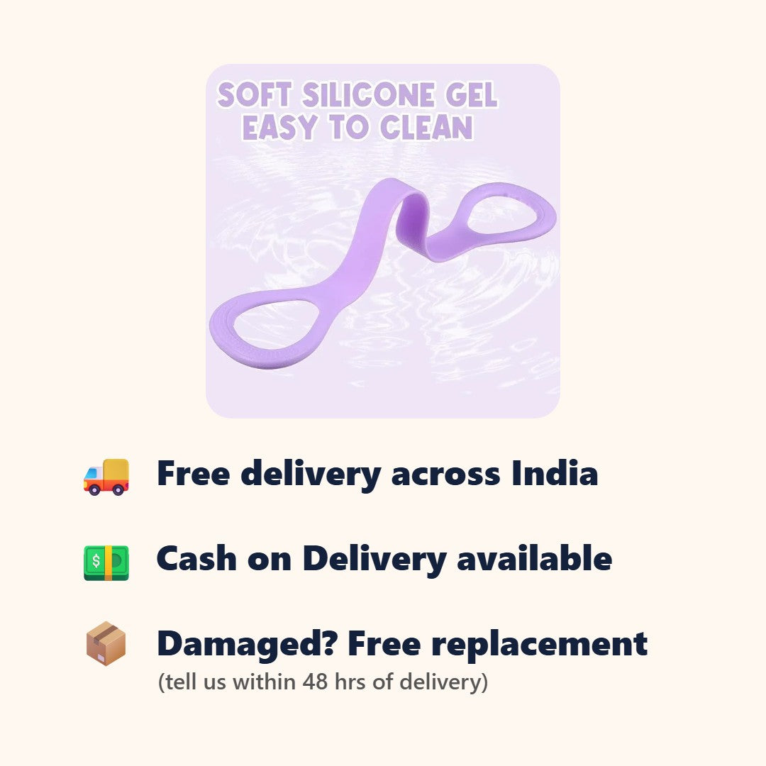 Free delivery across India, Cash on Delivery, free replacement if damaged