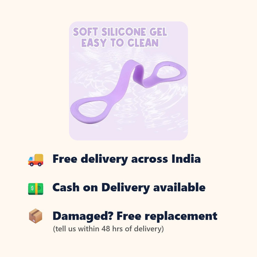 Free delivery across India, Cash on Delivery, free replacement if damaged